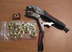 Grommets. size 4, 1/2 inch, pack of 25 sets - Mike's Falconry Supplies