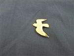 Enameled Raptor Pins, Gyr Falcon.