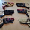 A Mini falconers Glove key chain