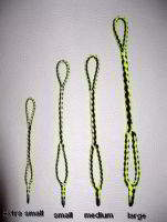 A FOUR STRAND ROUND BRAIDED LEASH EXTENDERS