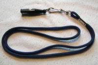 Spare nylon braided whistle lanyards