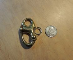 Snap Shackle bronze, large