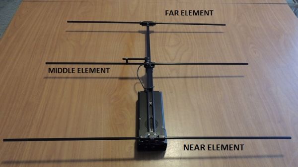 A REPLACEMENT YAGI ANTENNA PART FOR STANDARD MARSHALL RECEIVER