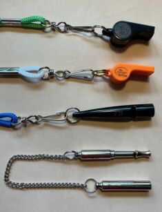 Acme Whistles four different styles all come with Lanyards