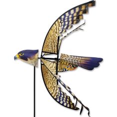 Peregrine Falcon Wind Yard and Garden spinner, also helps keep those pesky starlings and other birds away from your home or crops