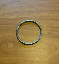 Solid stainless steel Perch Rings, 3 1/2 inch diameter 1/4 inch thickness