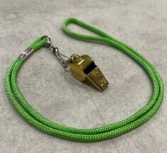 Acme solid Brass Whistle, made in England