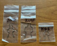 Tail mount springs for MX 1/3N, FMV or Nano transmitters