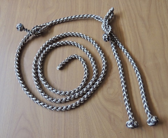 A  NEW EIGHT STRAND ROUND BRAIDED EAGLE LEASH SETUP – SWIVEL NOT INCLUDED