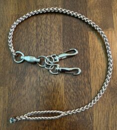 SHORT PERCH LEASH FOR TETHERING HAWKS OR FALCONS 19 inch long