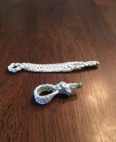 BRAIDED DACRON REMOVABLE ANKLETS COME IN SIZES TO FIT MOST BIRDS