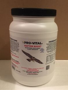 Raptor Boost vitamin supplements 35.2oz or 1000g