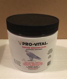 Raptor Breeder Plus, 8oz or 227g,  also great for promoting faster molting