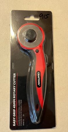 Leather Rotary Cutter Easy Grip handle
