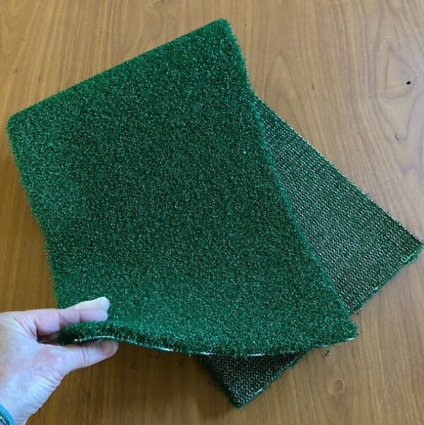 Stadium Astroturf brand artificial turf, Green color long lasting. Priced at $6.85 per Square foot