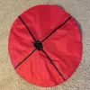 A New Drone Parachute compete setup with open top air flow design.