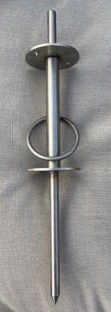 Stainless Steel Block Spike with 7 inch spike