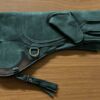 Columbia full cuff gauntlet three layer glove 15" long left hand glove olive green color