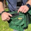 CASCADE GAME HAWKERS VEST FOR FALCONERS - COLOR GREEN. MADE IN THE USA - Image 2