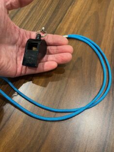 Acme thunder whistle with pee is the largest thunder size made