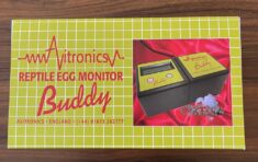 The Reptile Buddy egg monitor detects heart rates down to 2 beats per minute
