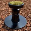 Two & one Portable Falcon perch with 8 inch top. Comes with adapter spike - Image 3