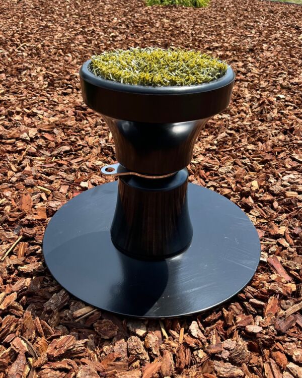 Two & one Portable Falcon perch with 8 inch top. Comes with adapter spike - Image 3